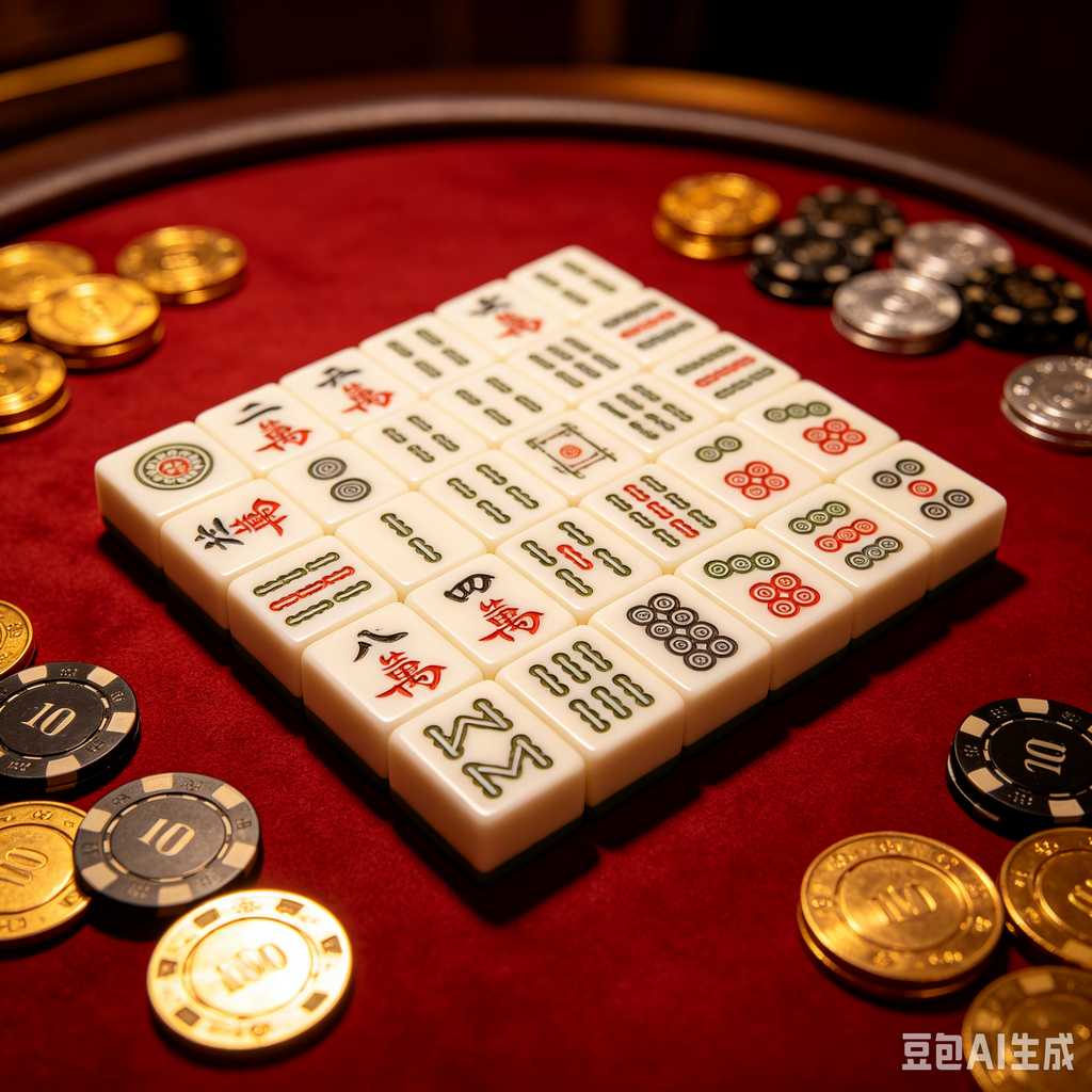 handmade mahjong tiles set